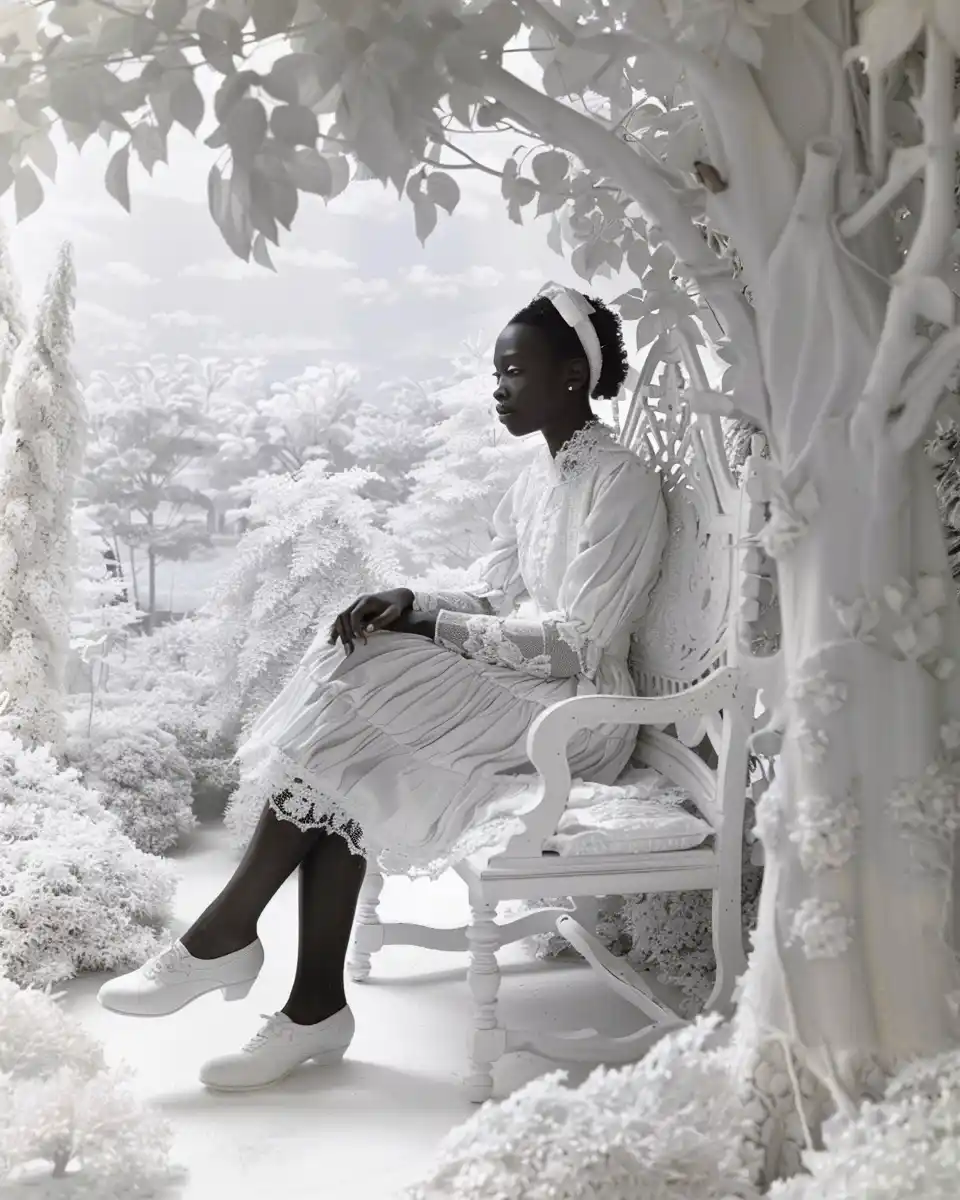 Infrared Afroamerican Portraits Tim Walker Kinetic Sculptures