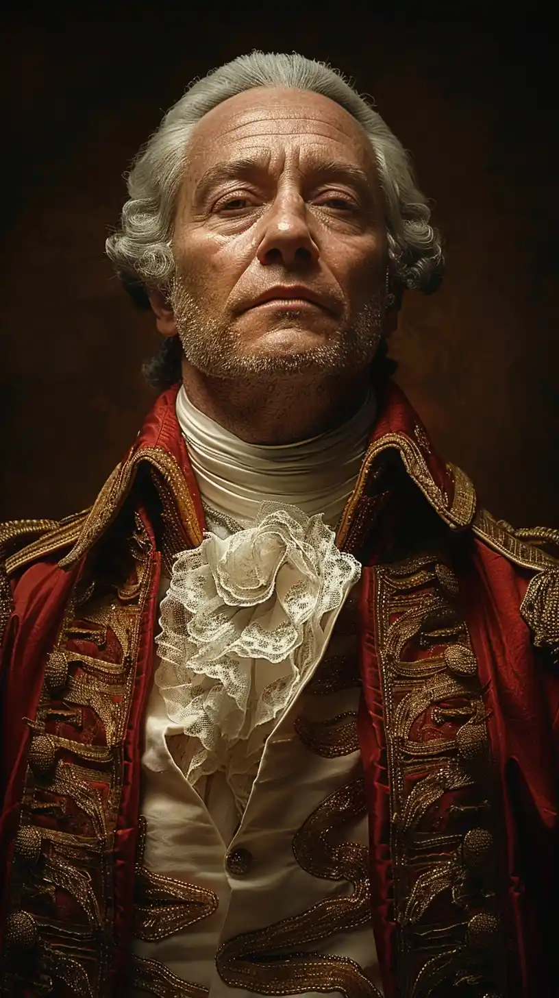 Regal Opera Singer Portrait