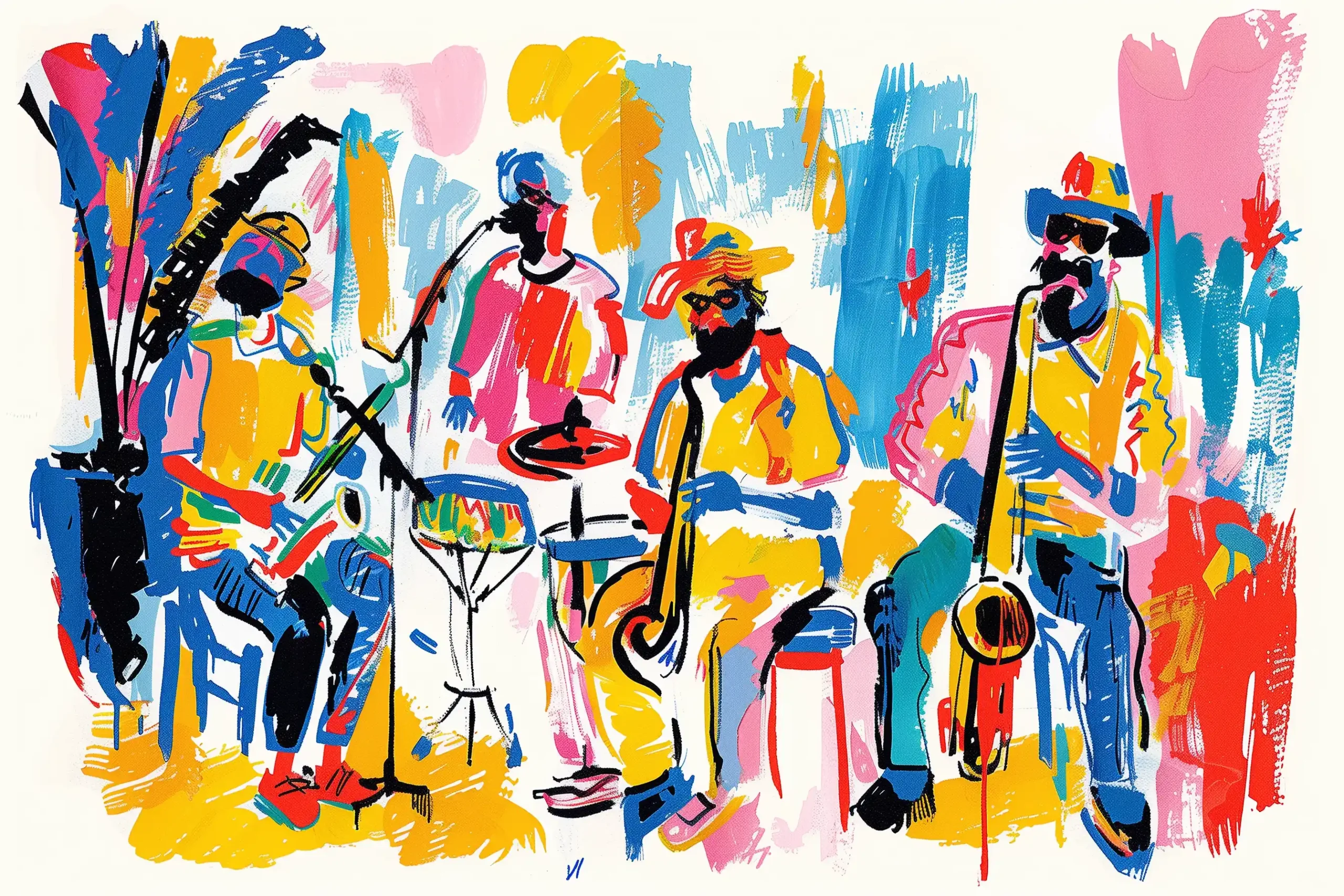 Matisse-style Jazz Band