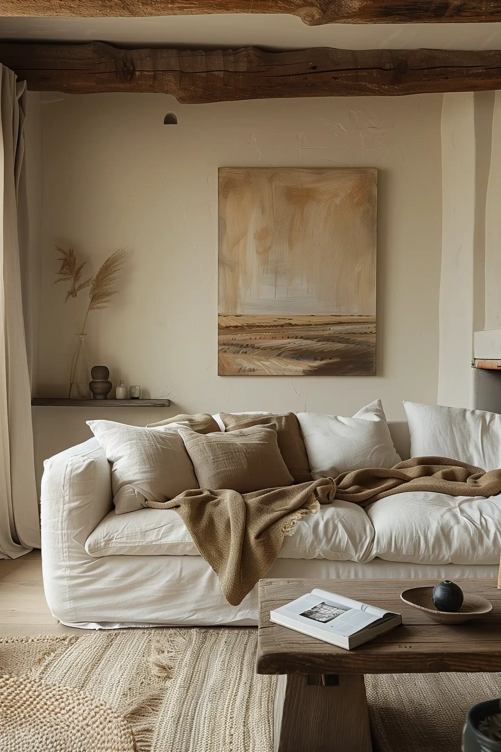 Bedroom with Painting