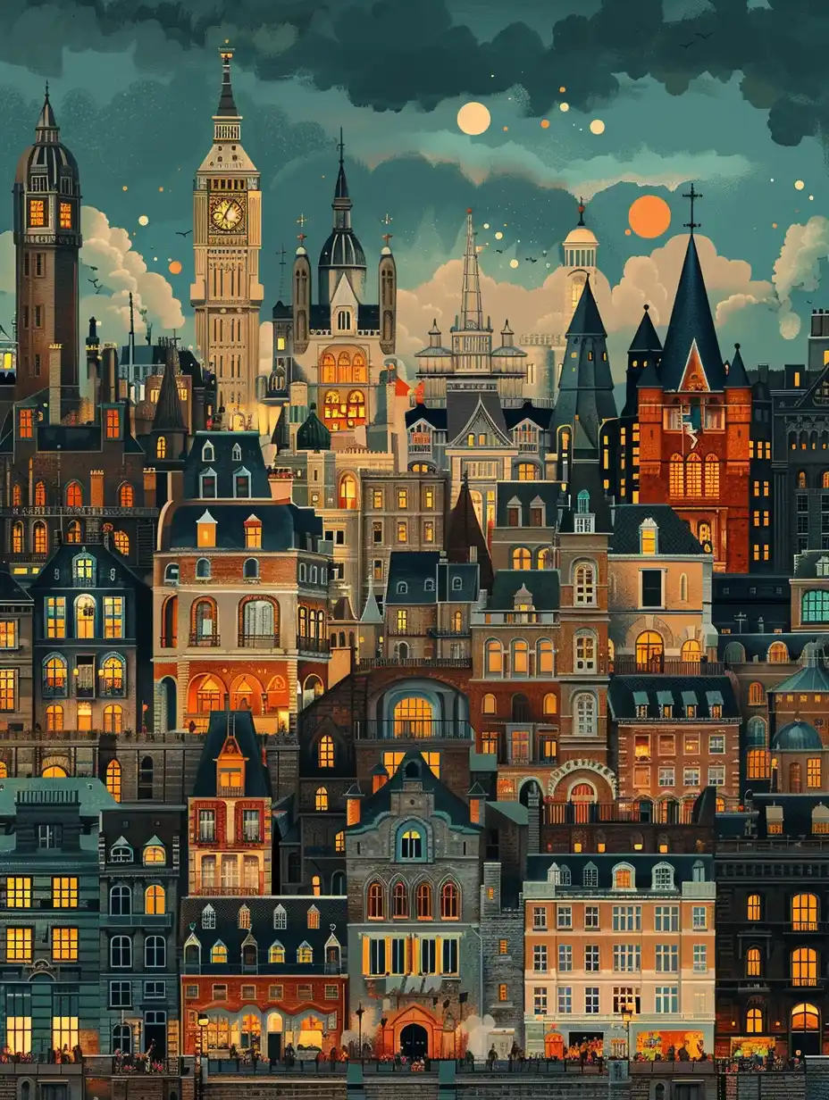 Historical London Mosaic