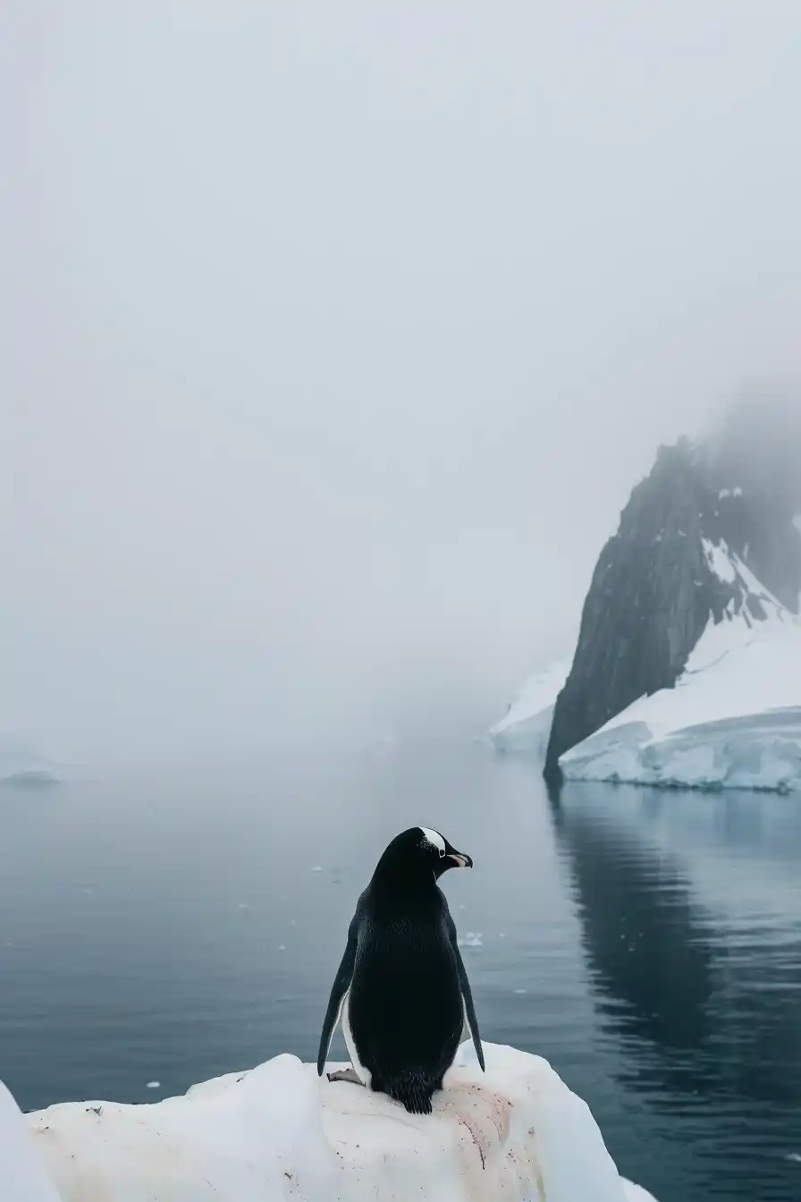 Isolated Arctic Animal Stylized