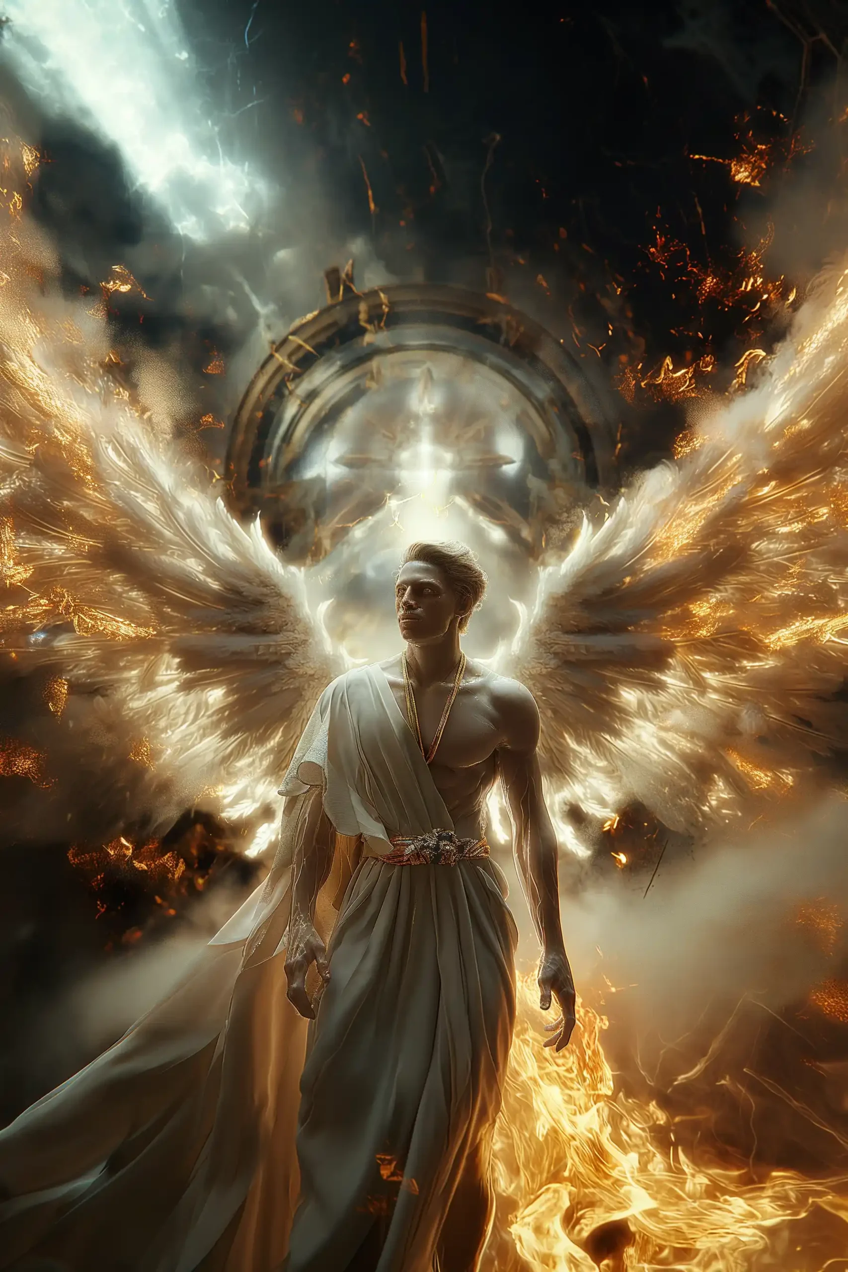 Realistic Angel Hall 3D