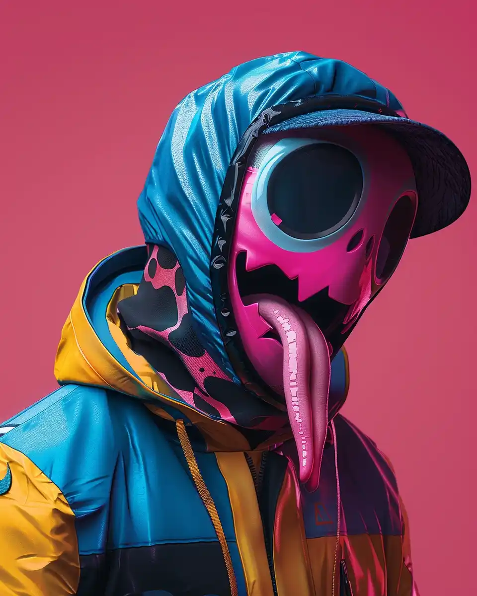 Wild Masked Character Portrait