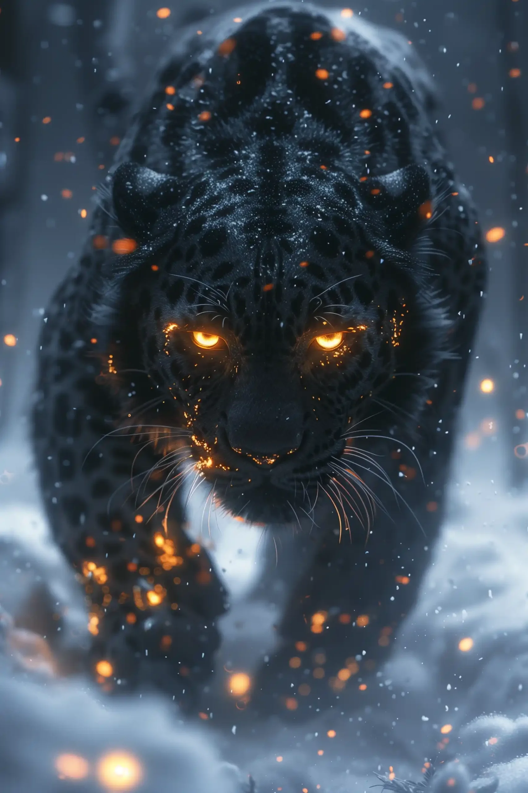 Cinematic Serpopard Silhouette