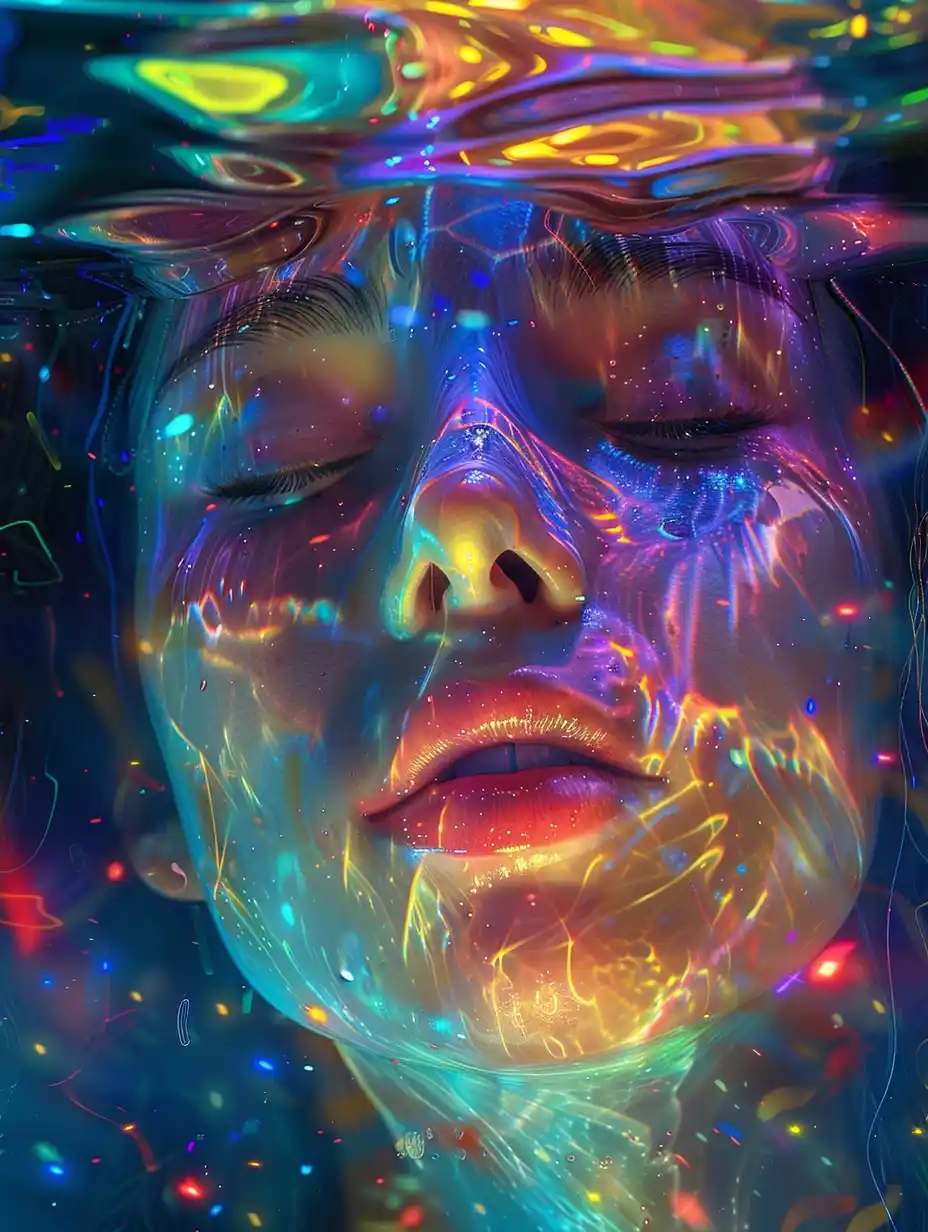 Psychedelic Goddess Vision