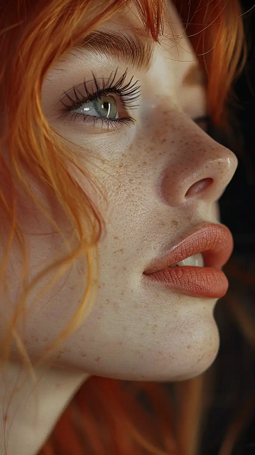 Vibrant Redhead in New Orleans