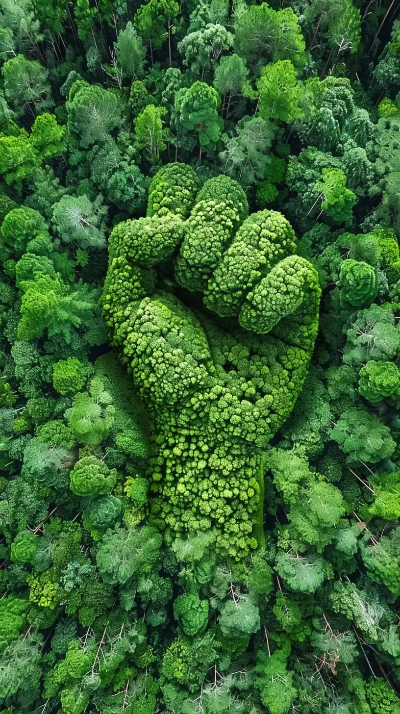 Stylized Forest Fist