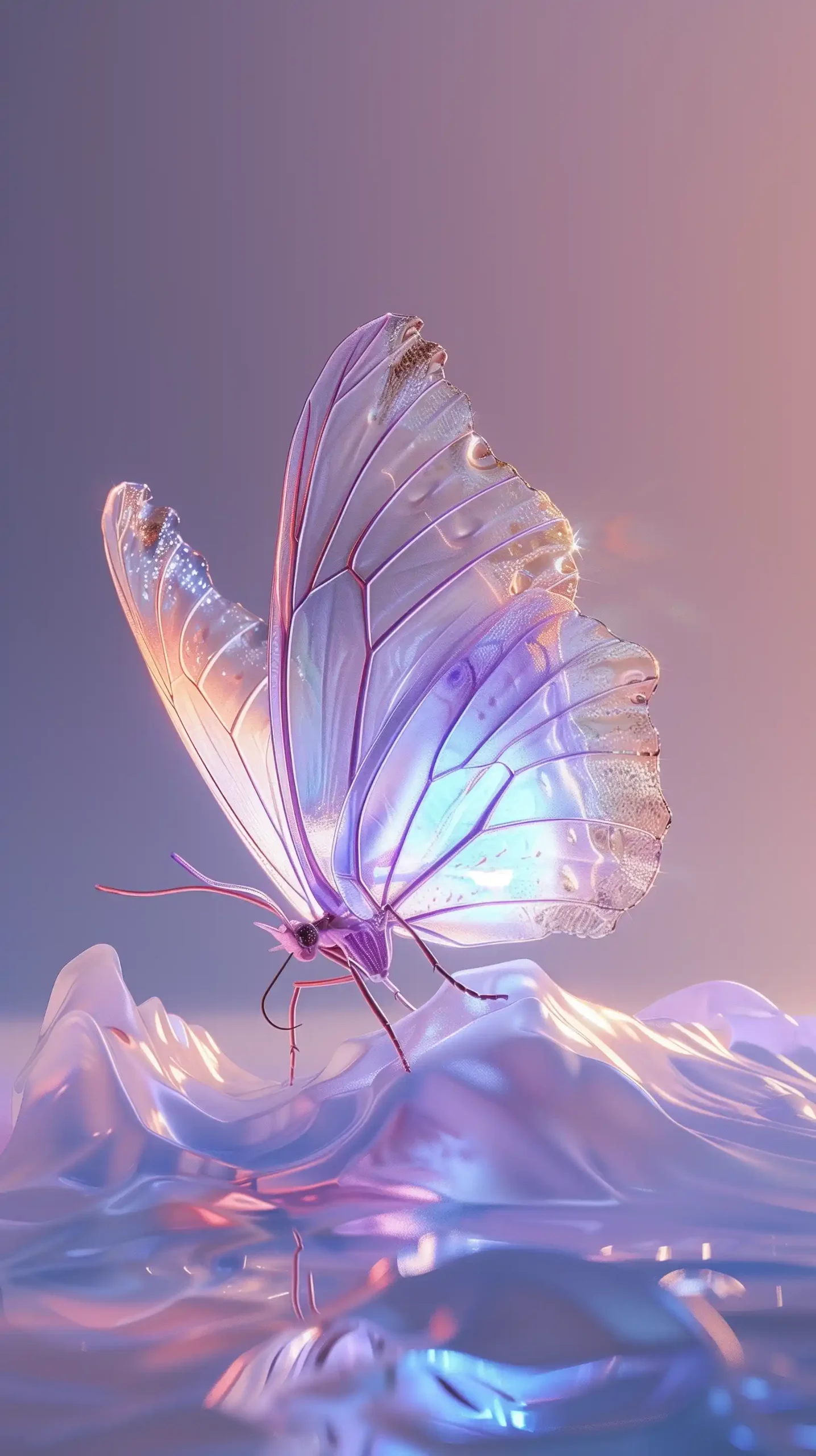 Ethereal Crystal Butterfly