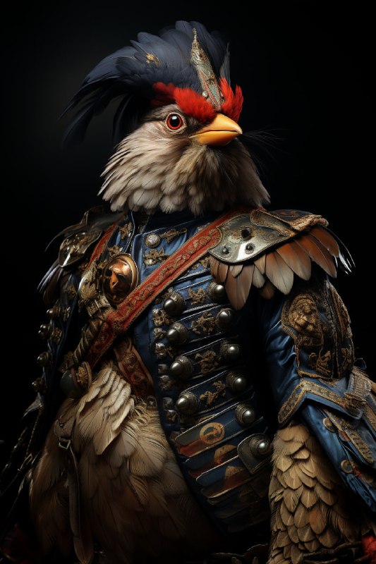 Angry Birds Hero Reimagined as Renaissance Painting