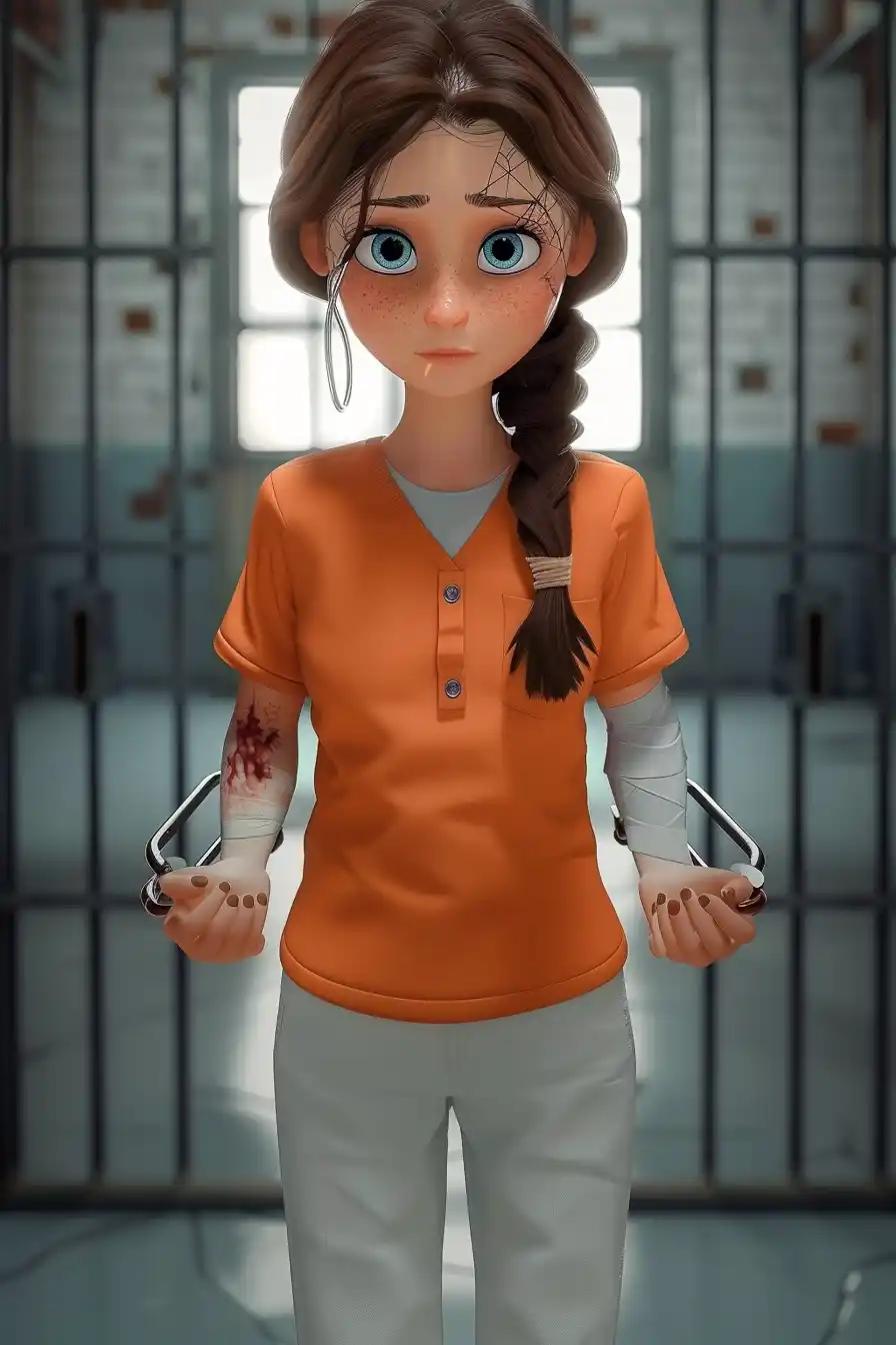 Pixar Prisoner Portrait