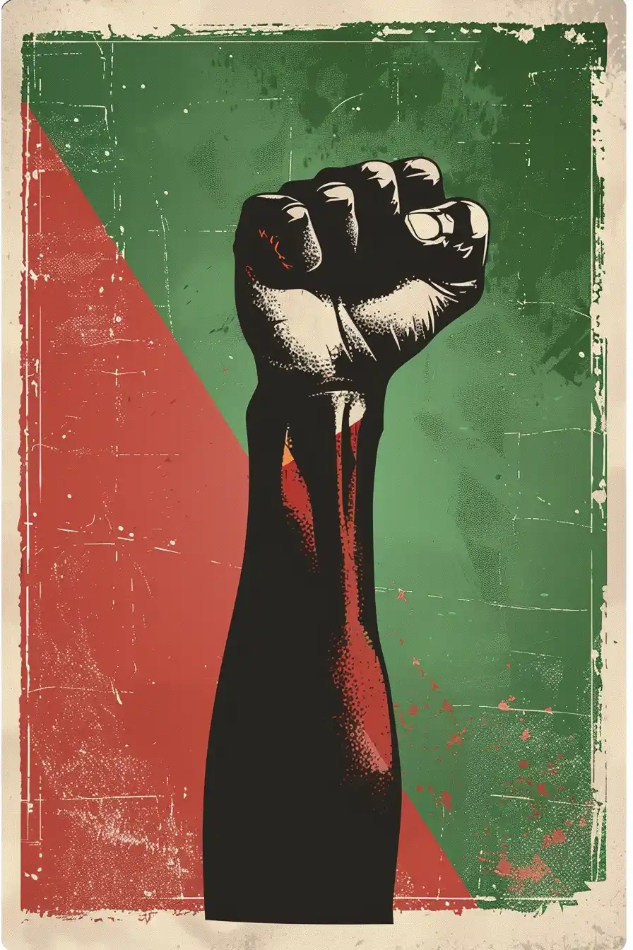 Bangladesh Fist Collage