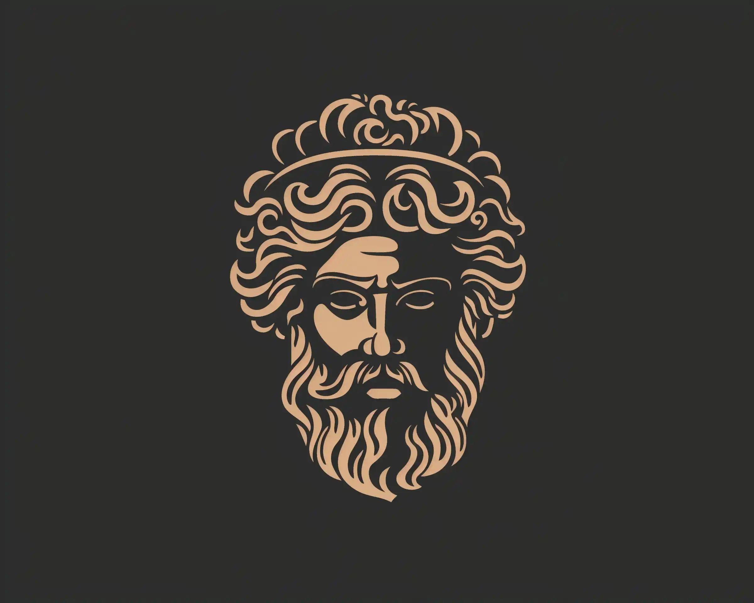 Vector Greek Portrait