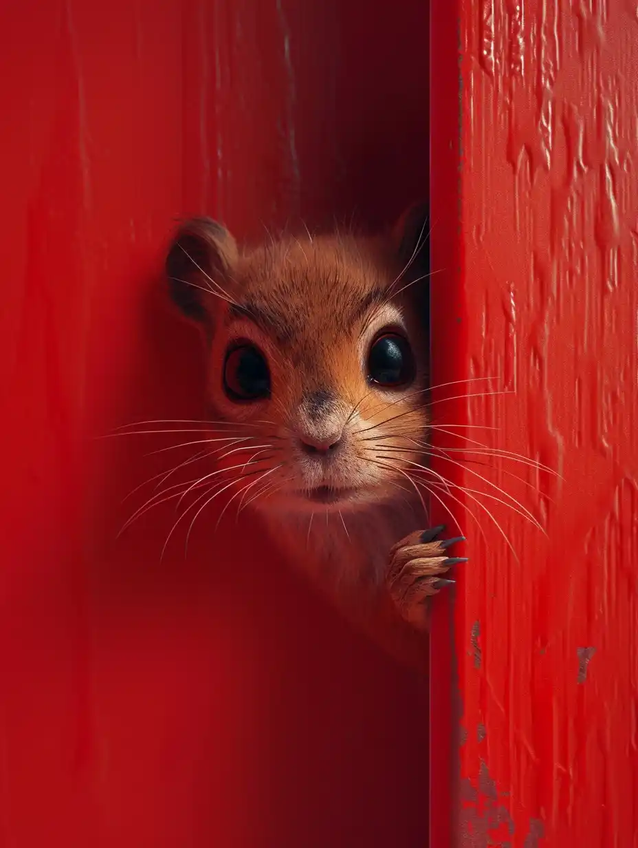 Pixar Squirrel Peekaboo