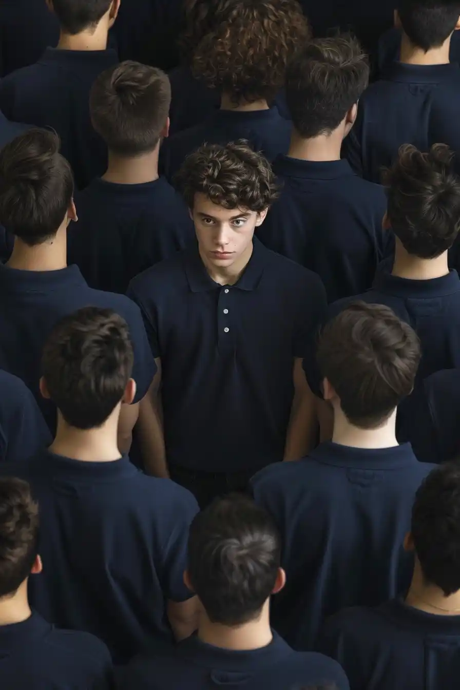Navy Polo Group Symmetry