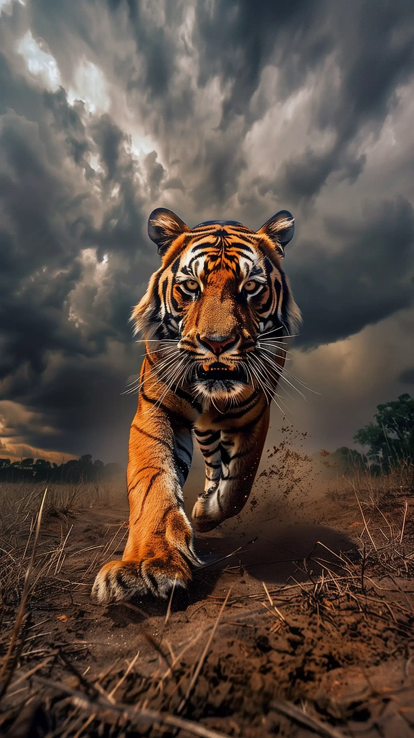 Cinematic Tiger Approach