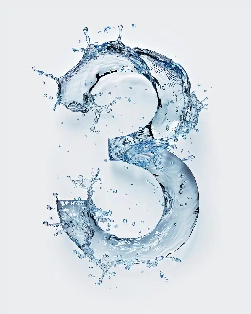 High-Resolution Water Splash 3