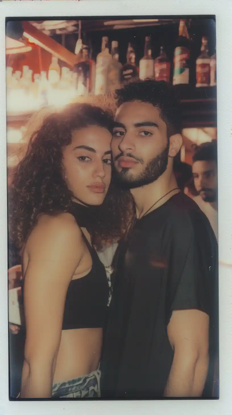 Egyptian Man Polaroid Party