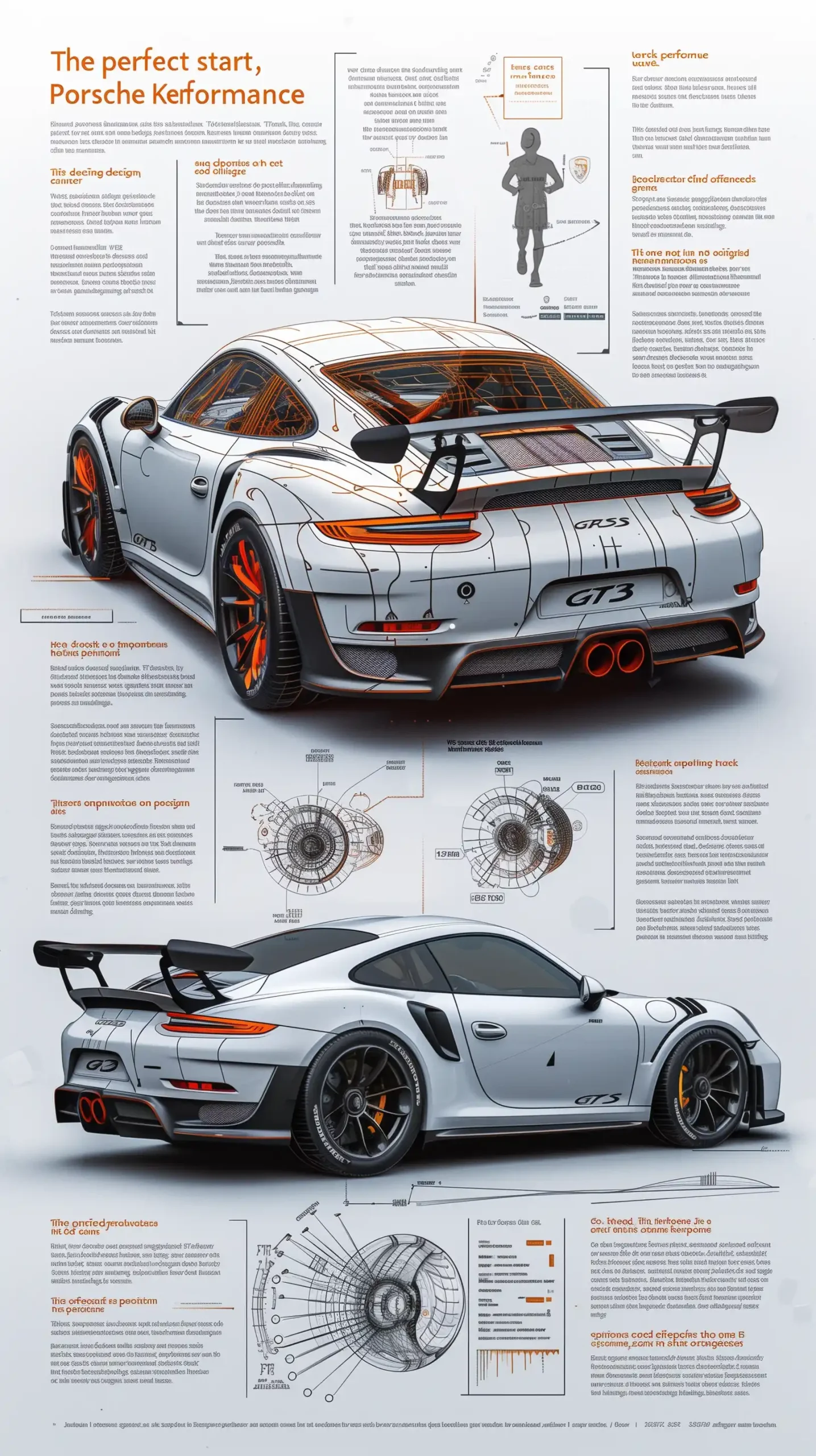Porsche GT3 RS Blueprint