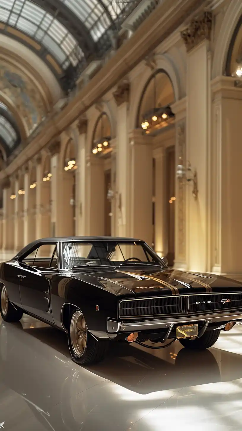 Commercial Charger at Louvre