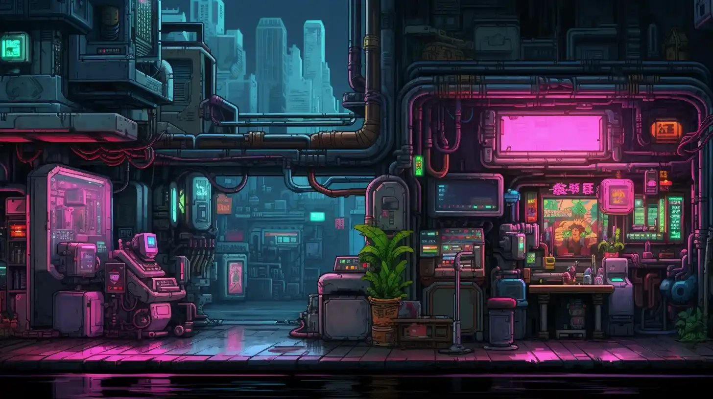 Cyberpunk Pixel Quest