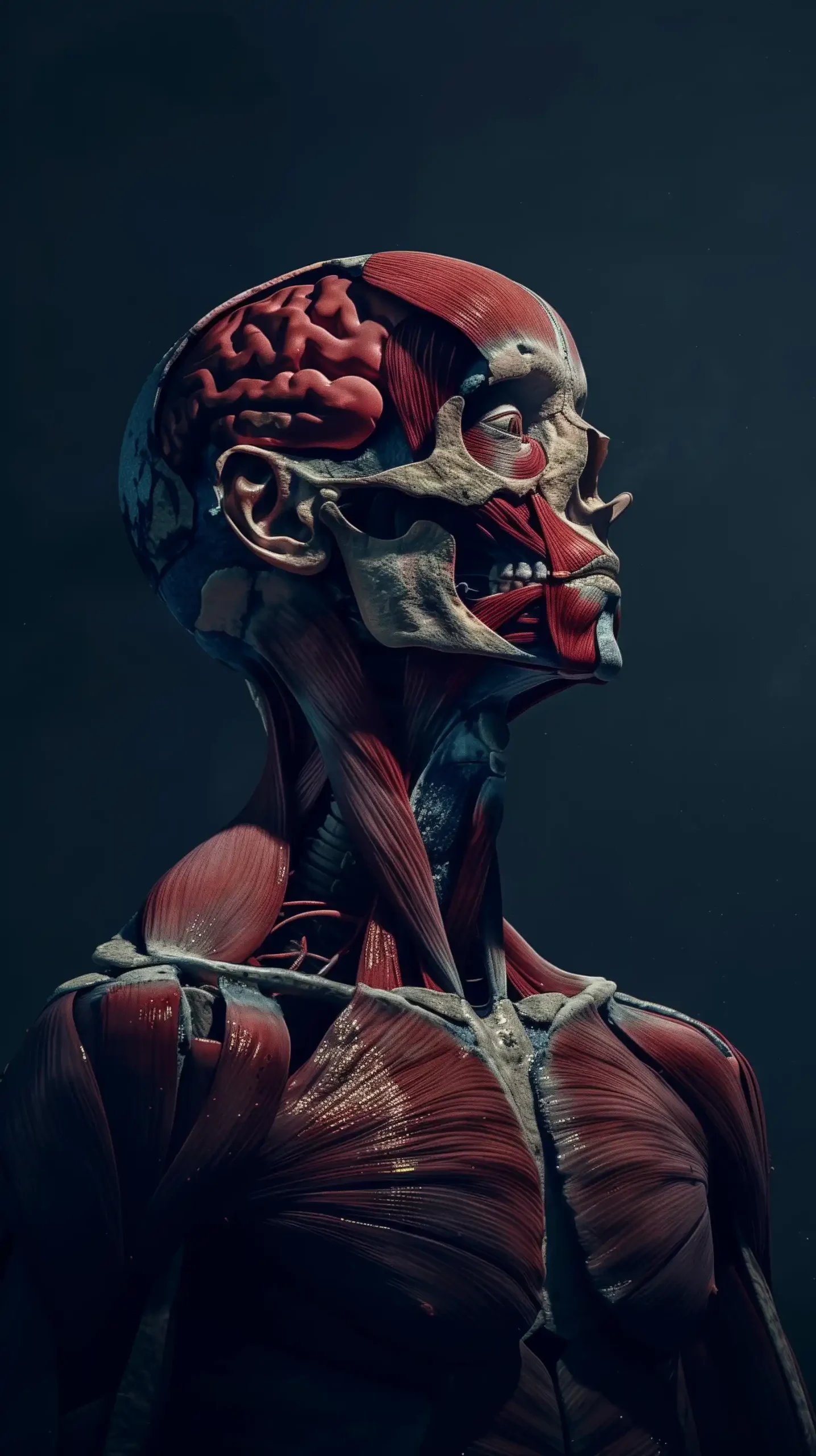 Realistic Anatomy on Dark