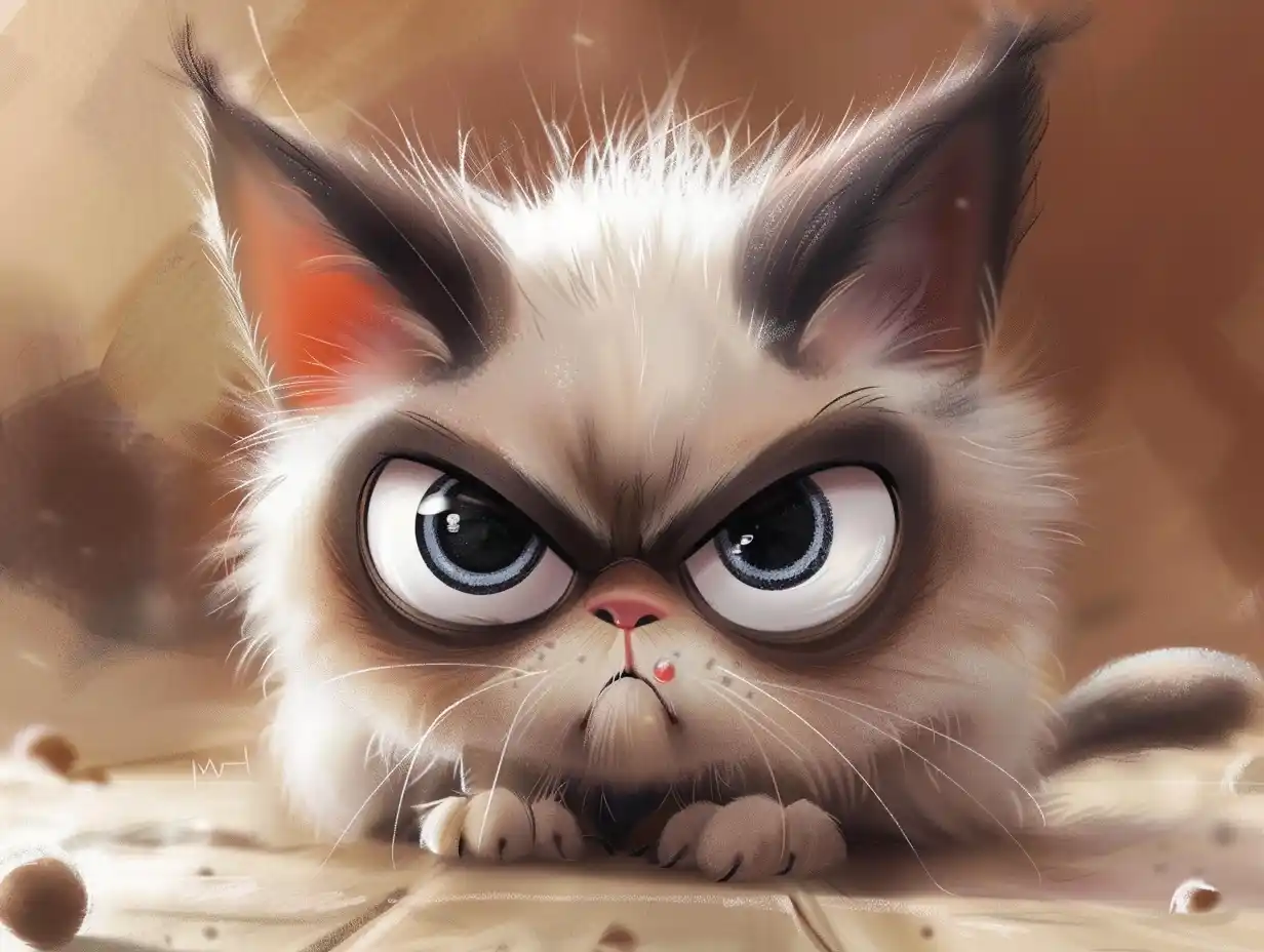 Anime Grumpy Cat Hunt