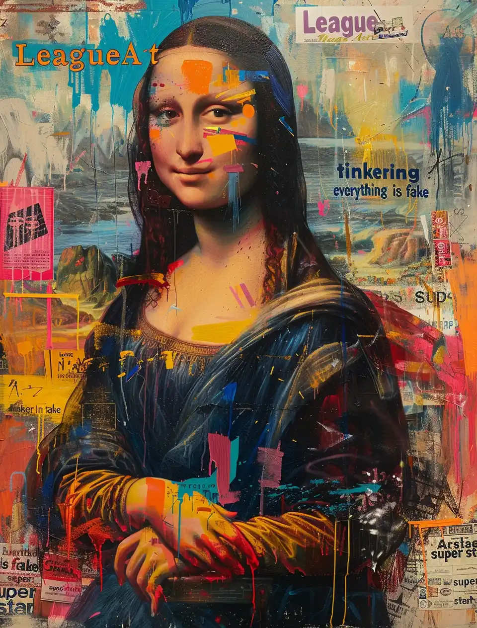 Pop Culture Mona Lisa