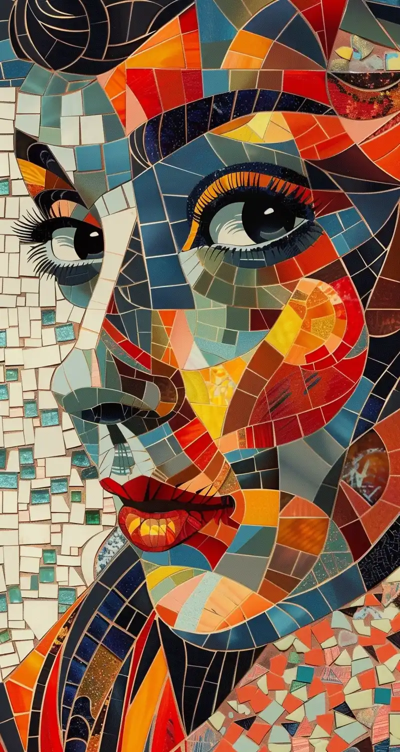 Cubist Audrey Mosaic Wall