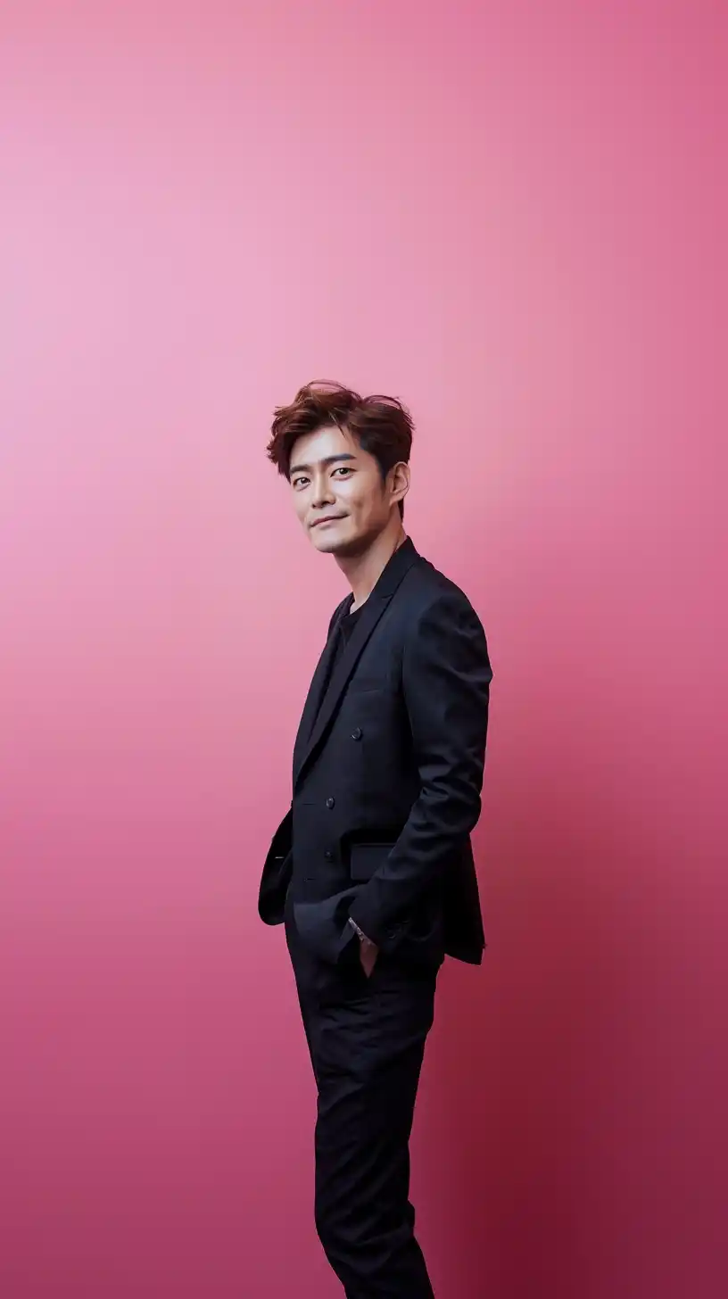 Korean Man in Black