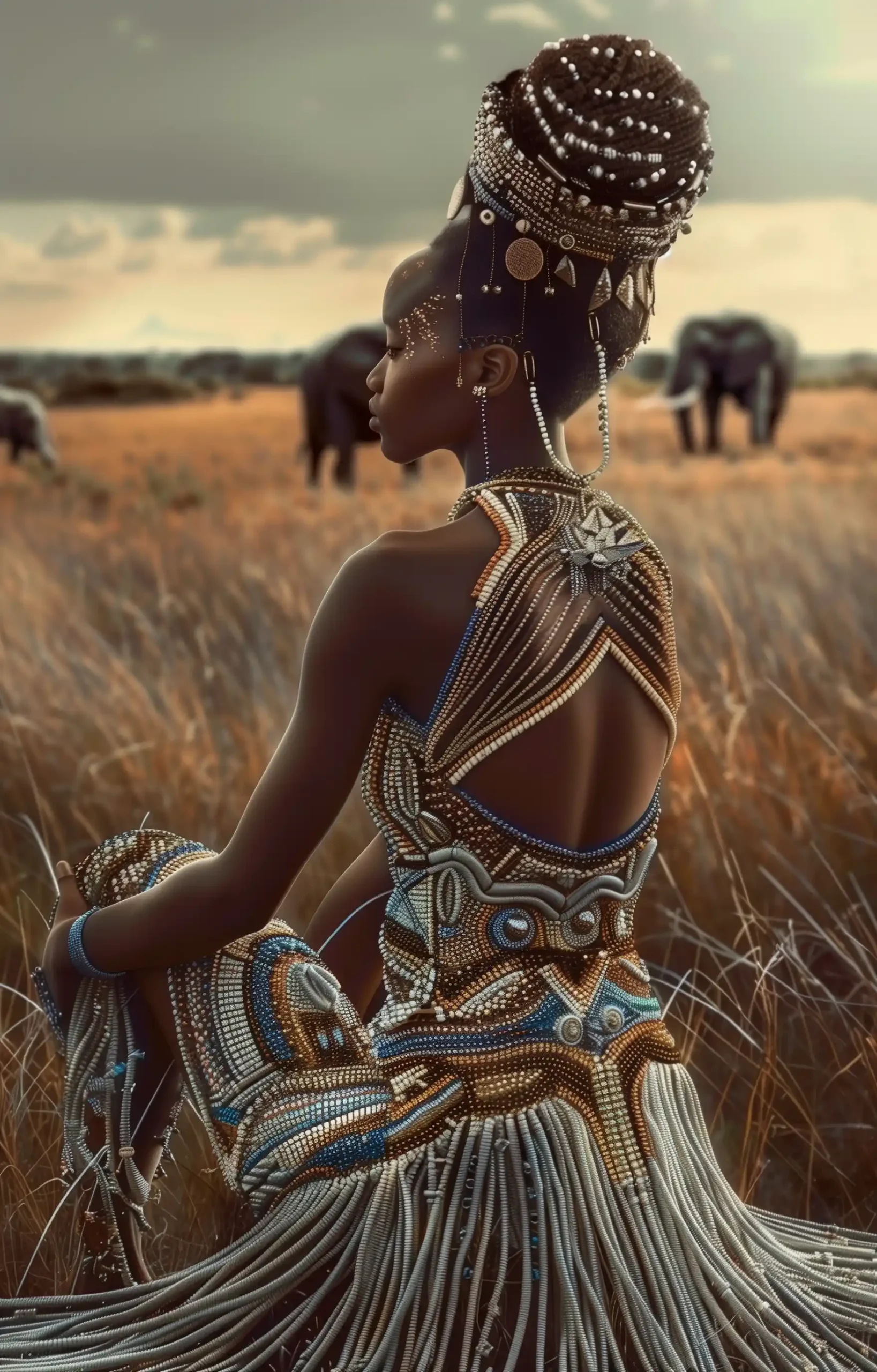 Futuristic African Fashion Safari
