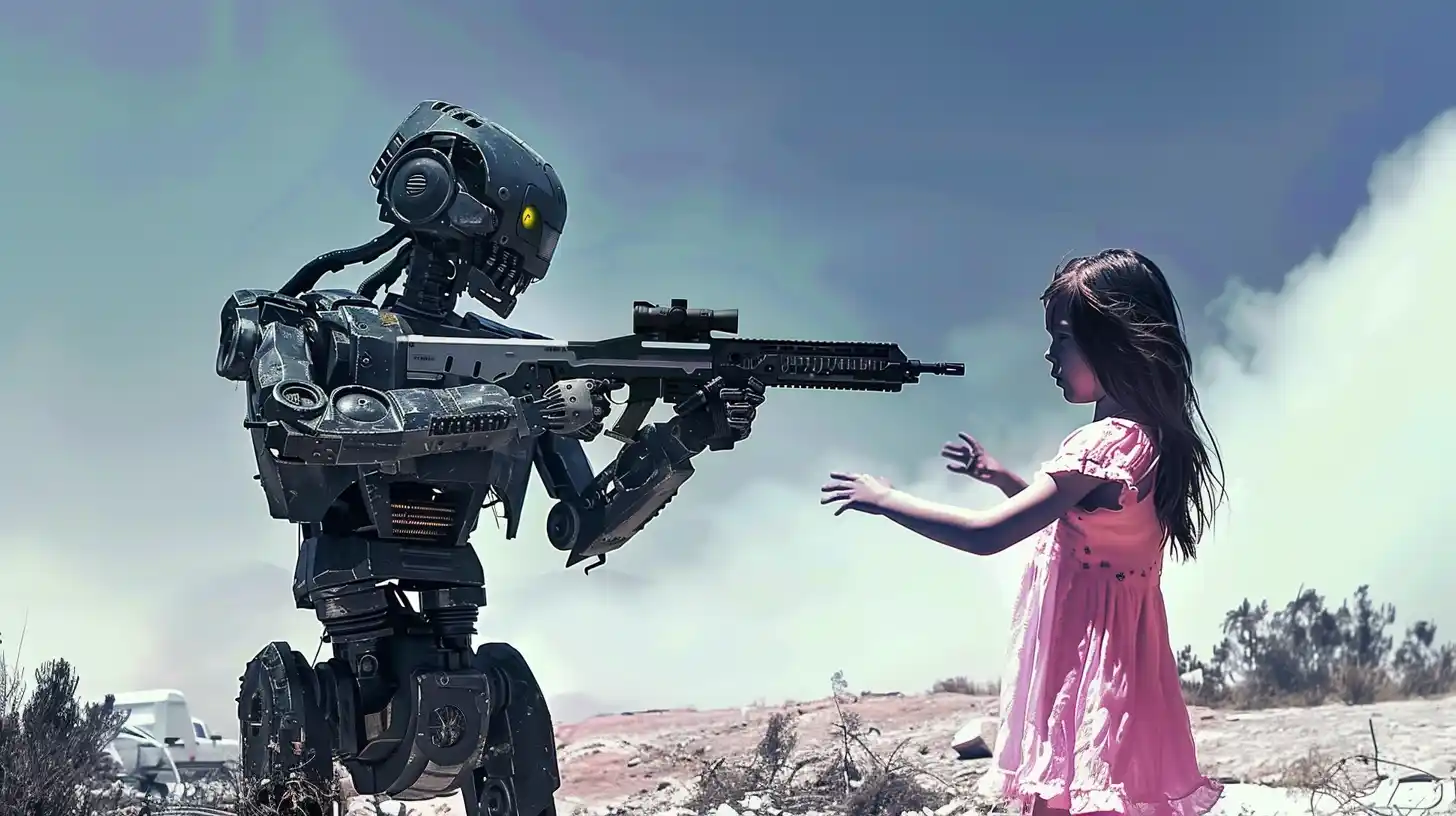 Robotic Threat to Child