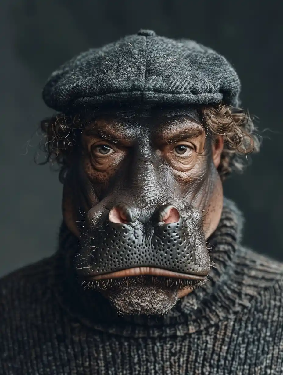 Hybrid Portrait Realistic Surrealism