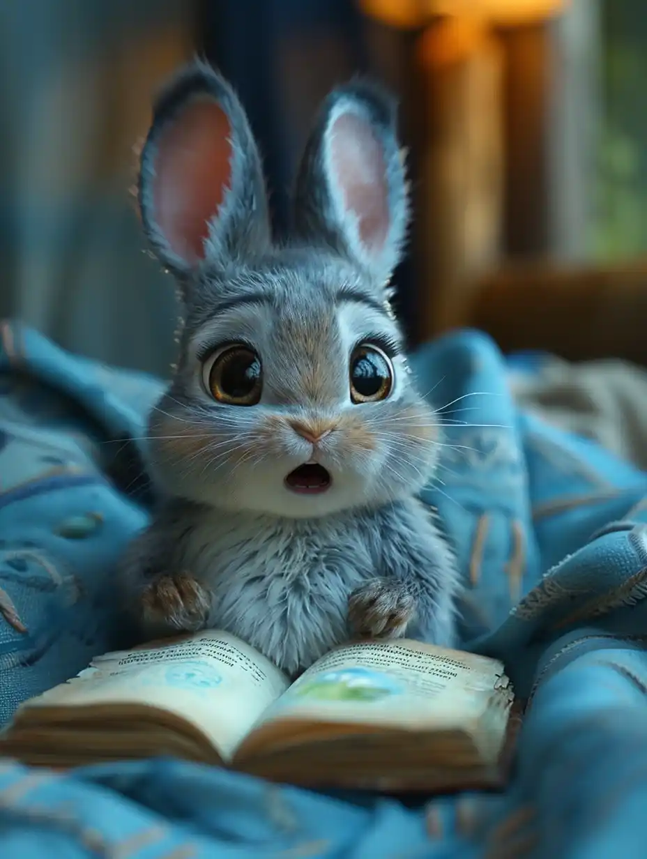 Pixar Bunny and Magic Book