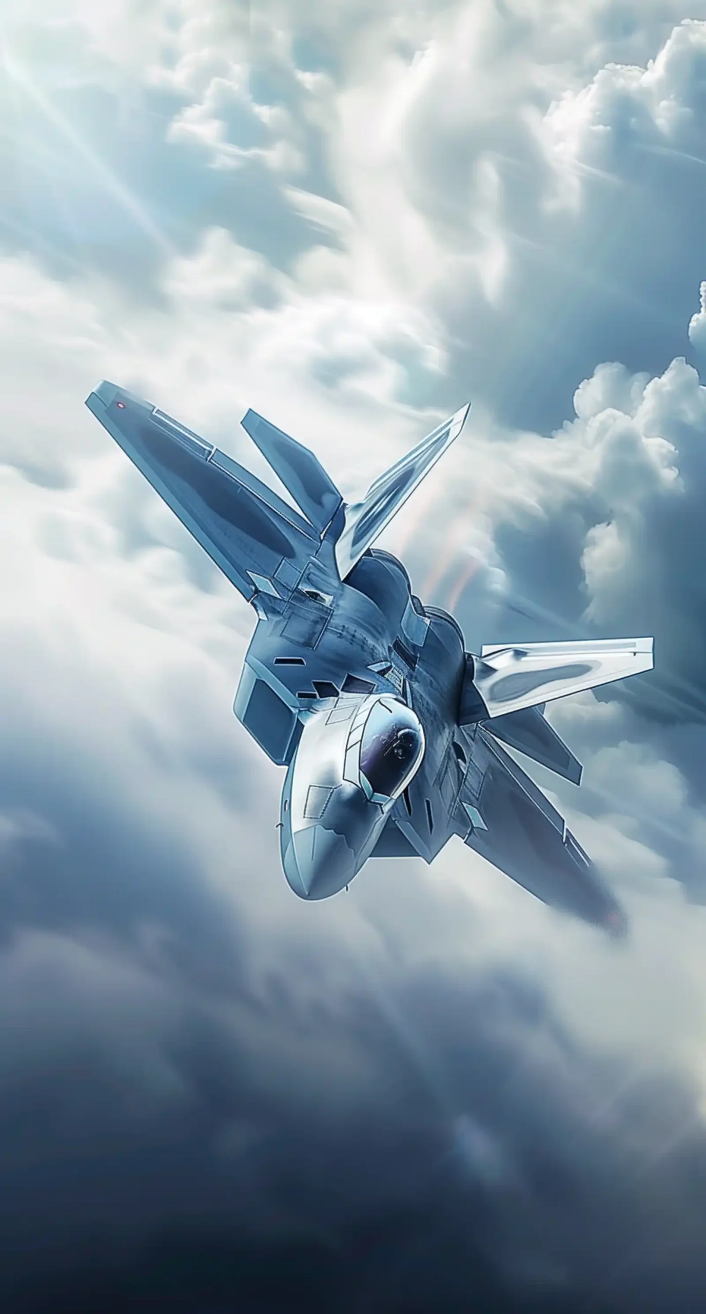 Digital Raptor in Flight