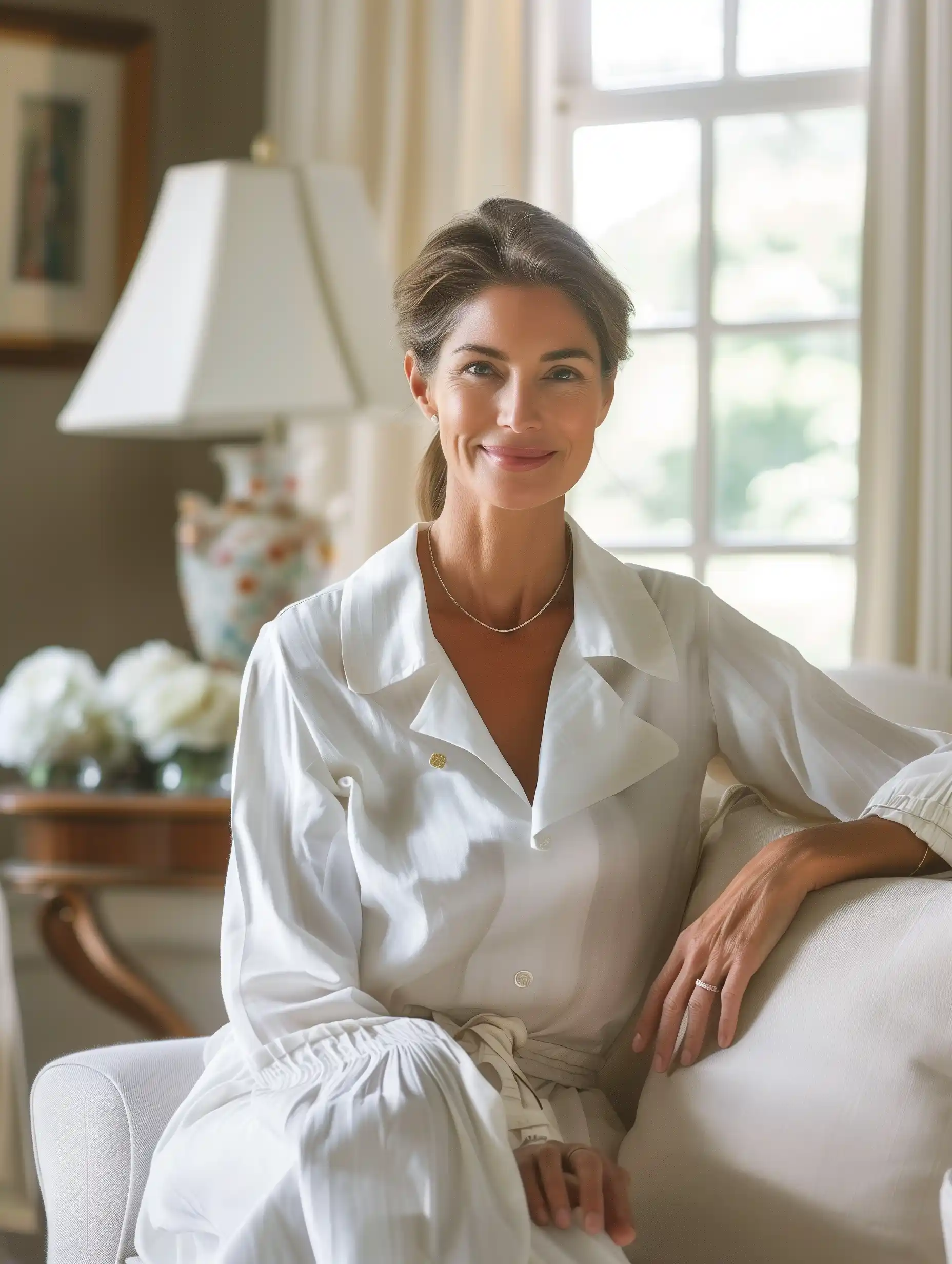 Elegant English Woman Editorial