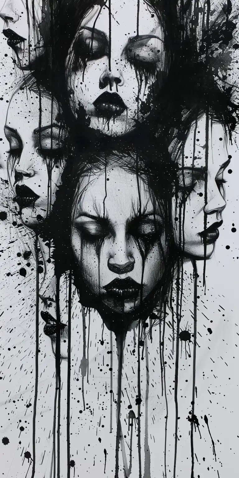Dark Fantasy Women Faces