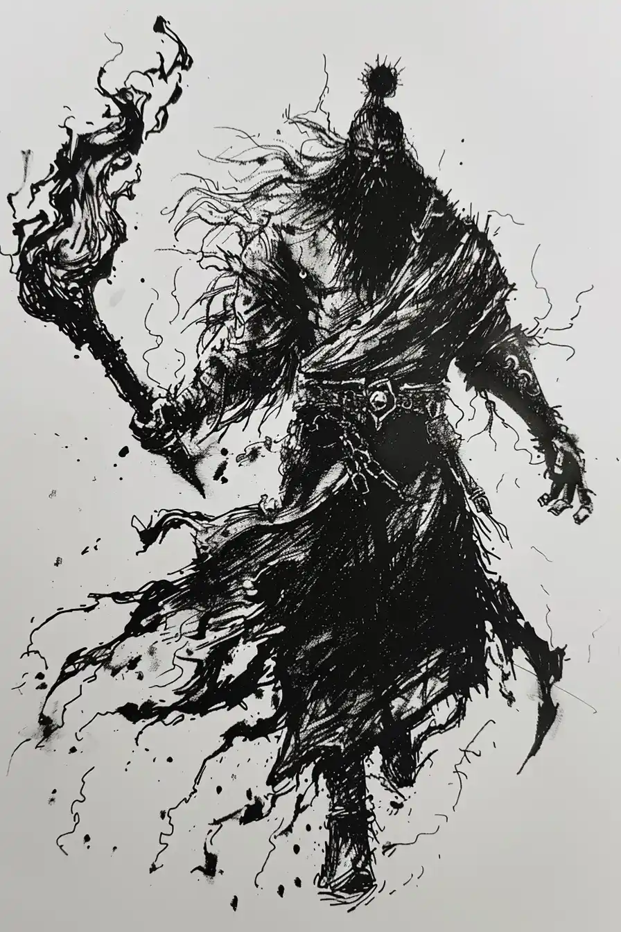 Forgefather Ignis Grim Doodle