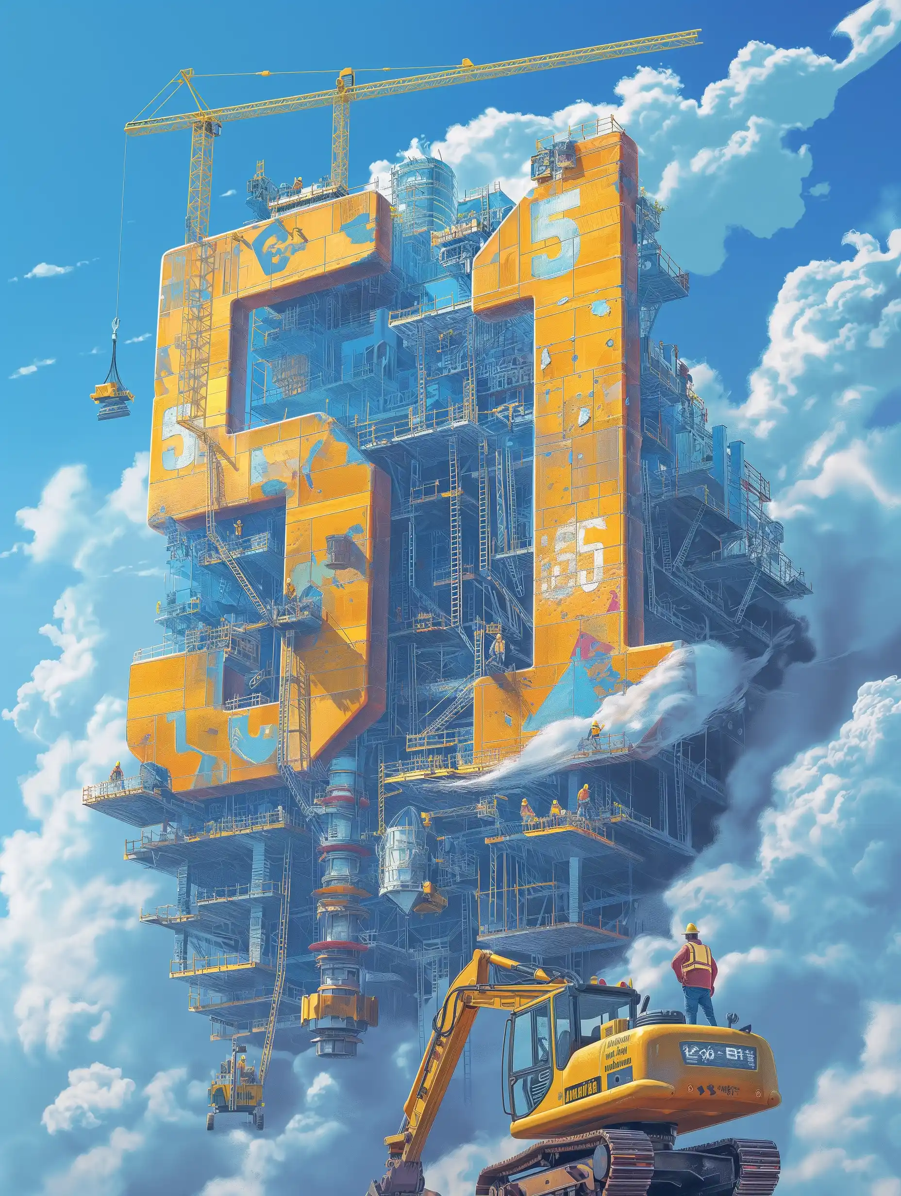 Pixar Skyscraper Construction