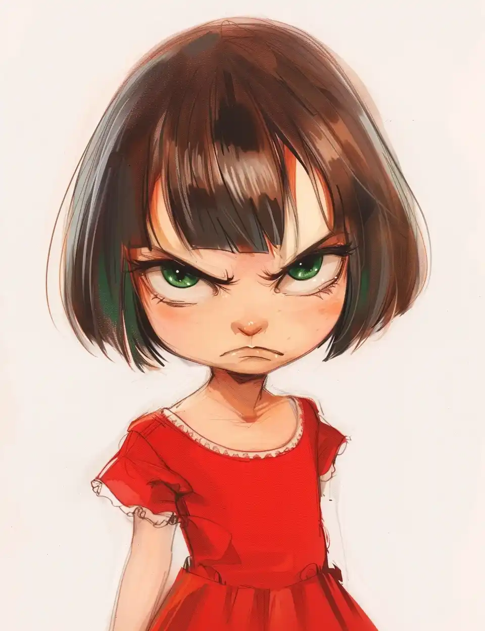 Naoko-Style Angry Girl