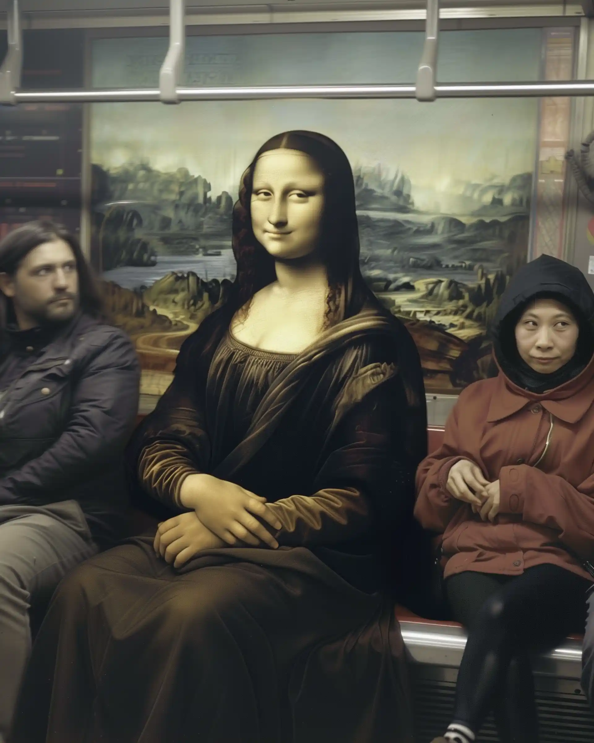 Subway Mona Lisa Enigma