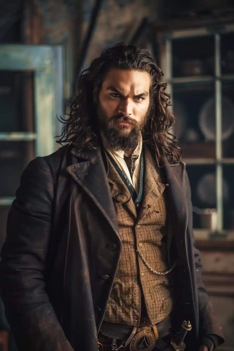 Victorian Worker Portrait Jason Momoa