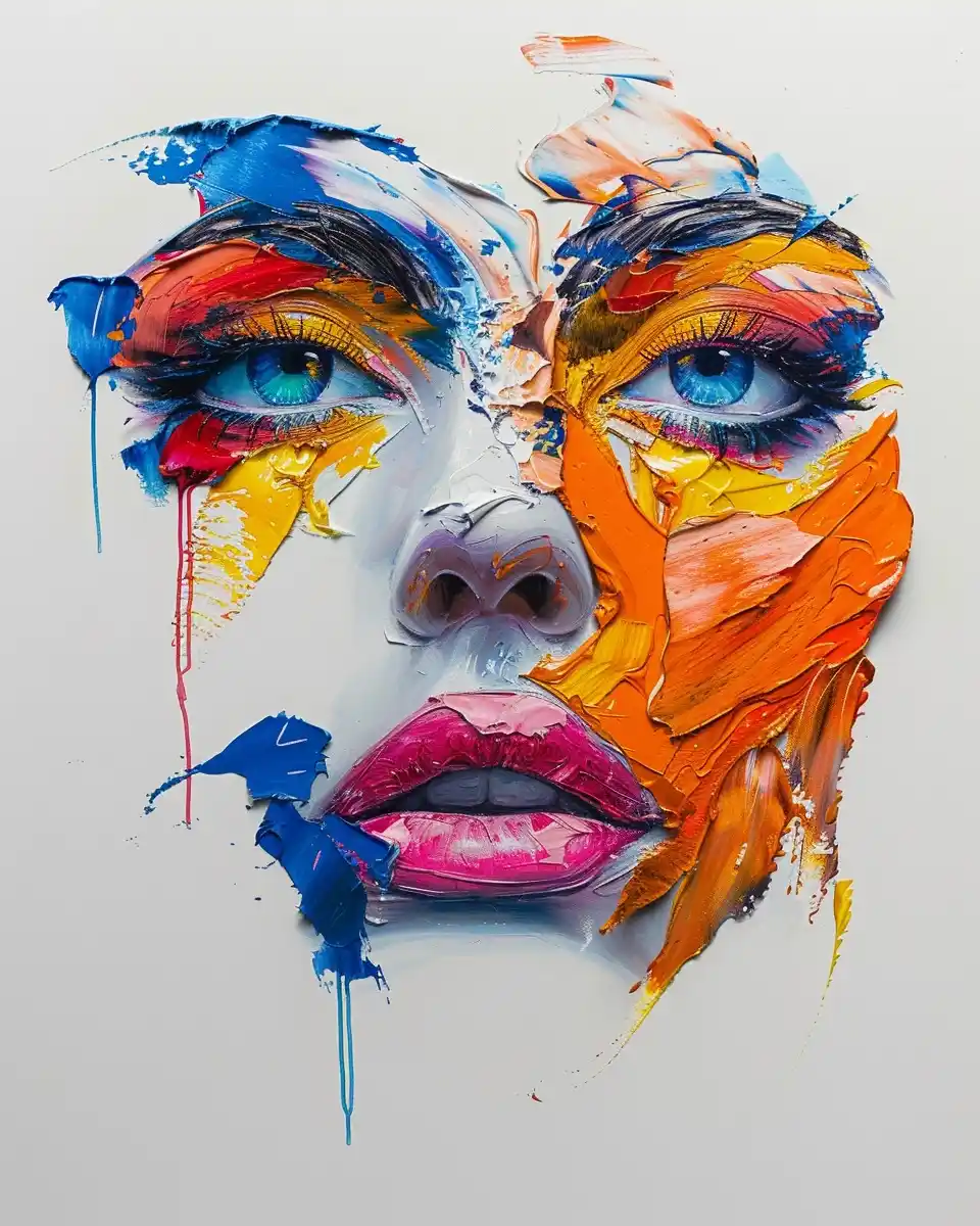 Abstract Face Fragmentation