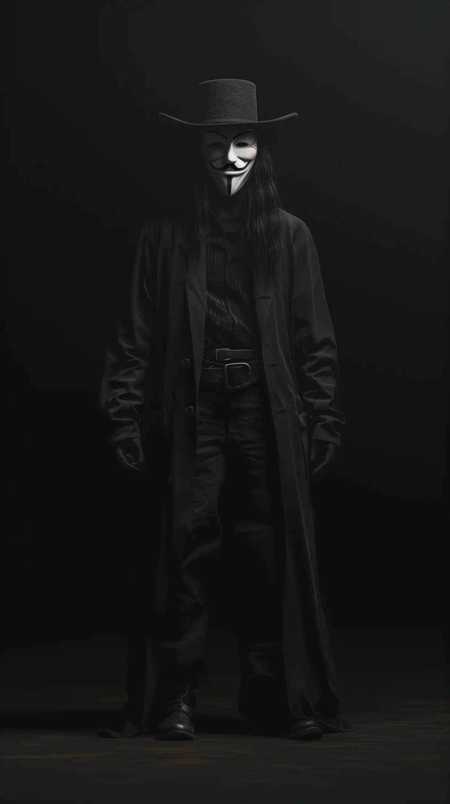 Photorealistic V for Vendetta