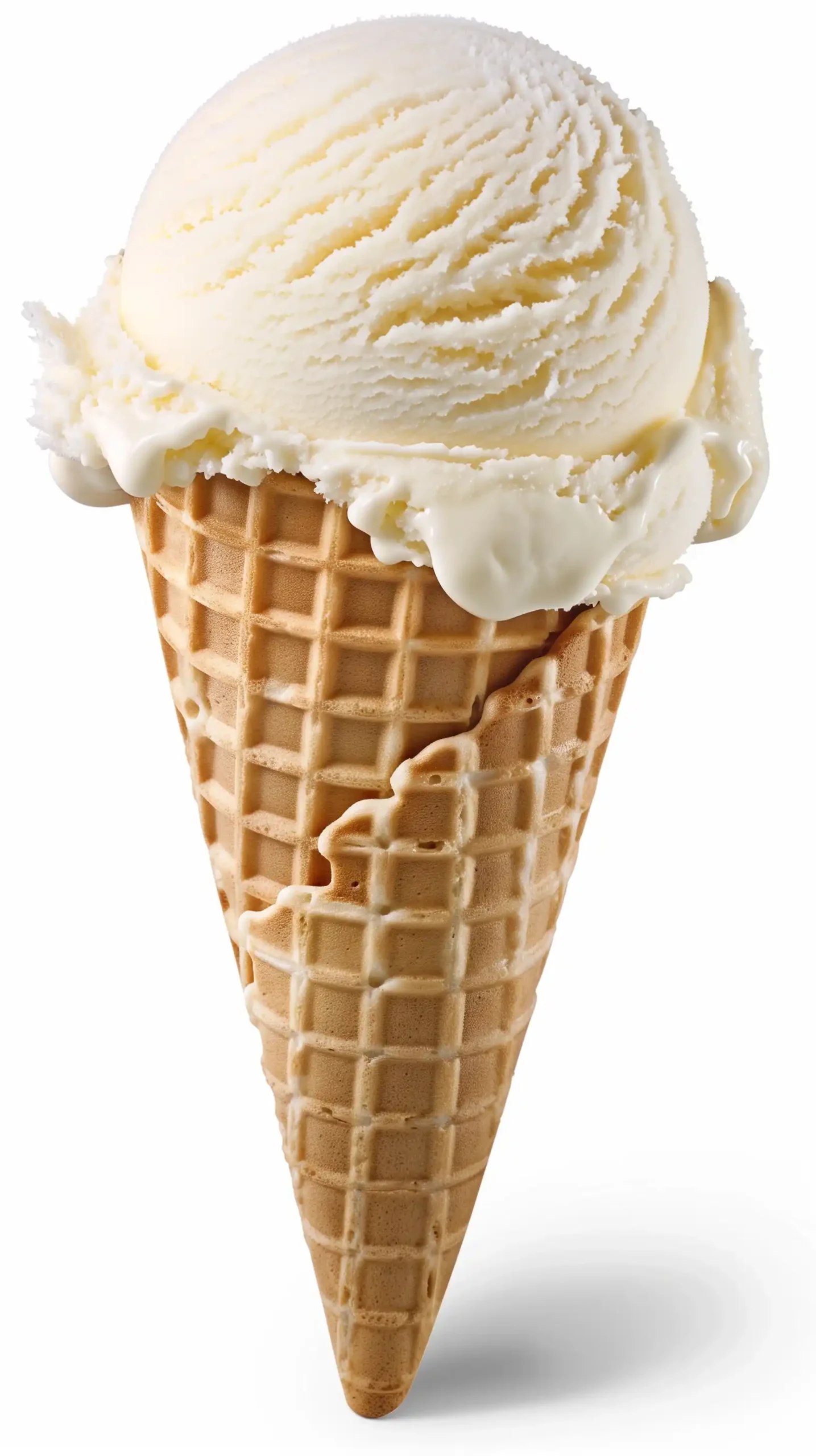 Realistic Vanilla Ice Cream
