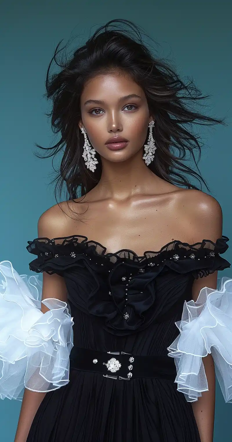 Fashion Show Gown Portrait