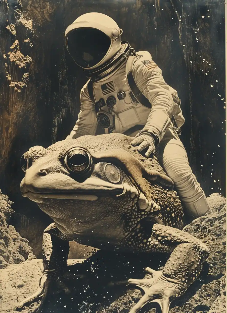Frog-Riding Astronaut - AR 811