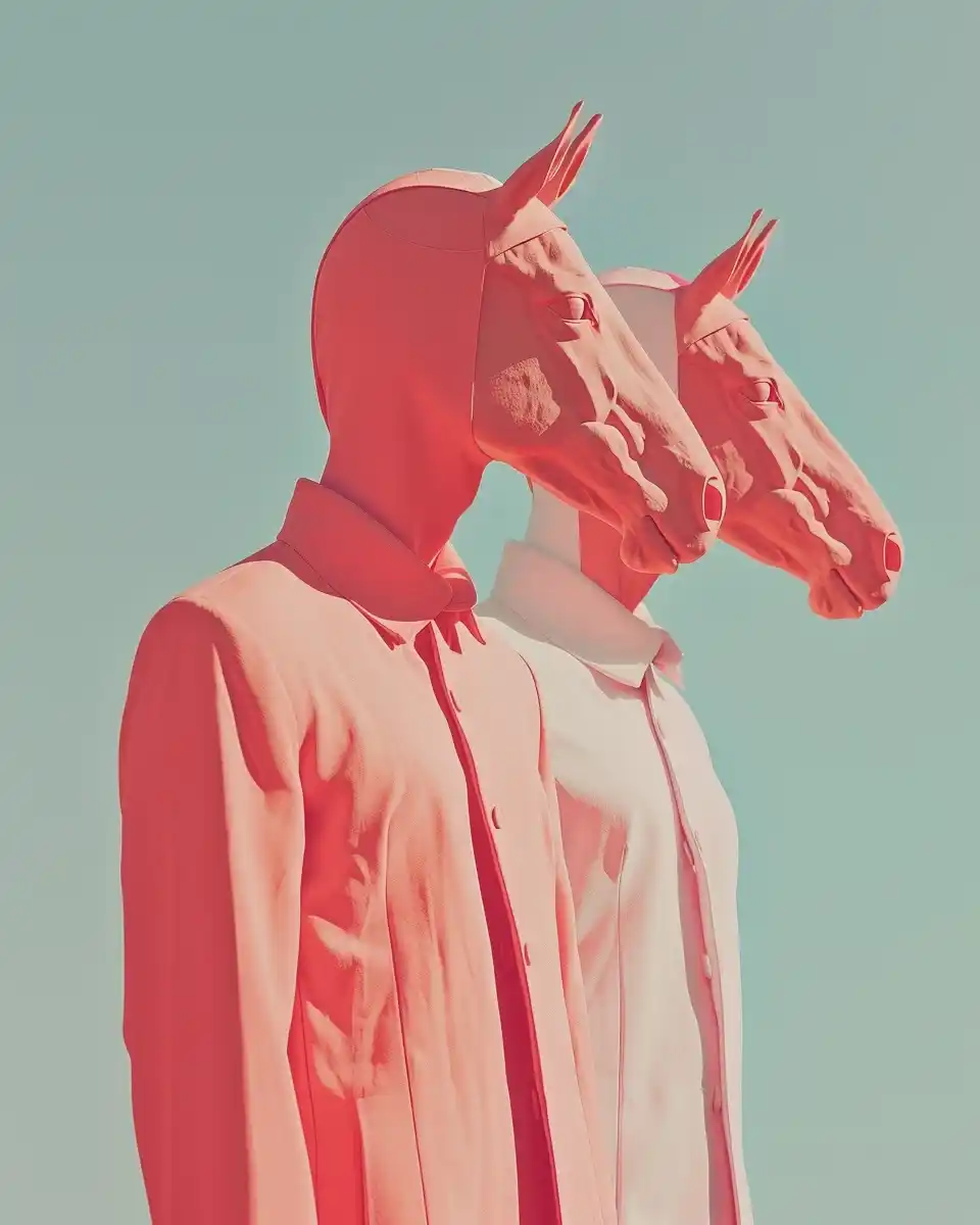 Geometric Horse Photo Shoot