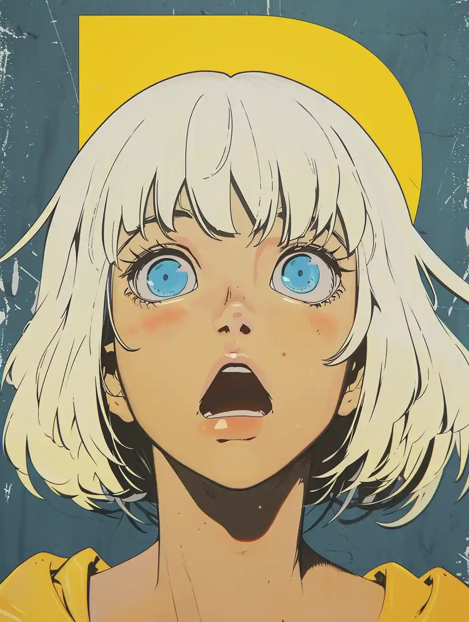 Anime Question Mark Portrait