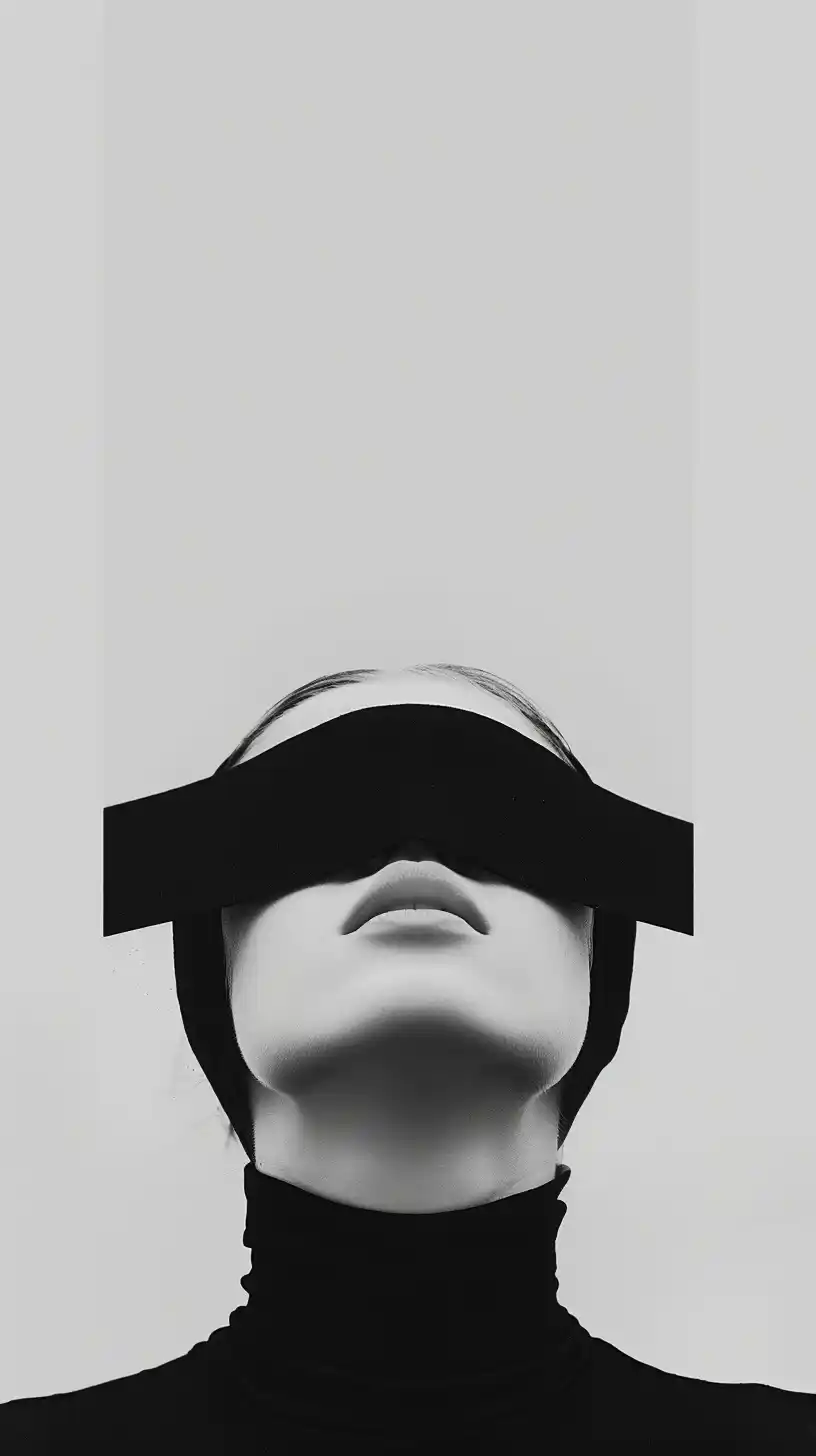 Minimalist Noir Eagle Flight